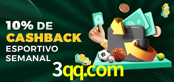 10% de bônus de cashback na 3qq.com